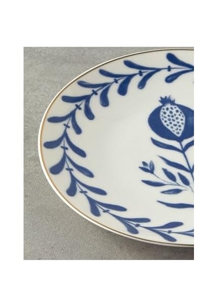 Carnival Pasta Tabağı 20 cm Lacivert-Beyaz modelleri