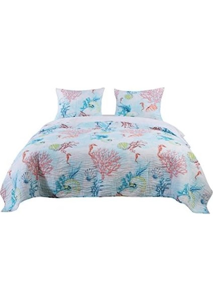 Bungalow Sarasota Yorgan Seti,, Çok Renkli modelleri