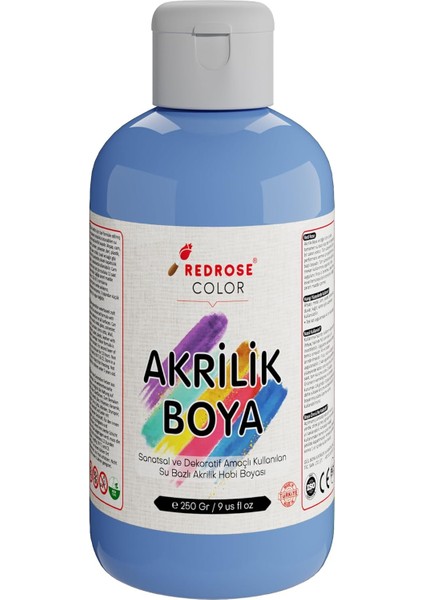 Rose Açık Mavi Akrilik 250 gr