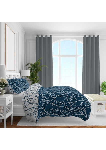 Size Nevresim Seti Lacivert