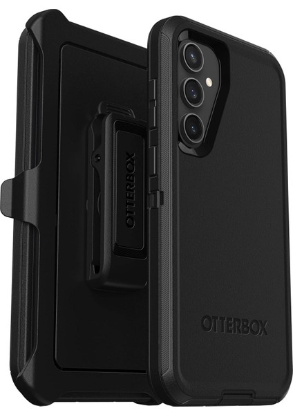 S23 Fe Serisi Kılıf - Siyah, Sağlam ve Dayanıklı, Bağlantı Noktası Korumalı, Kılıf Klipsli Destek Ayağı Içerir