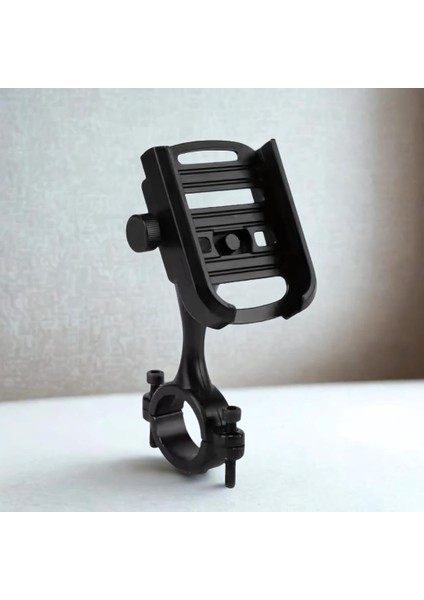 Gidon Sıkıştırmalı Motosiklet Telefon Tutucu Bisiklet Telefon Tutucu Sarsılmaz