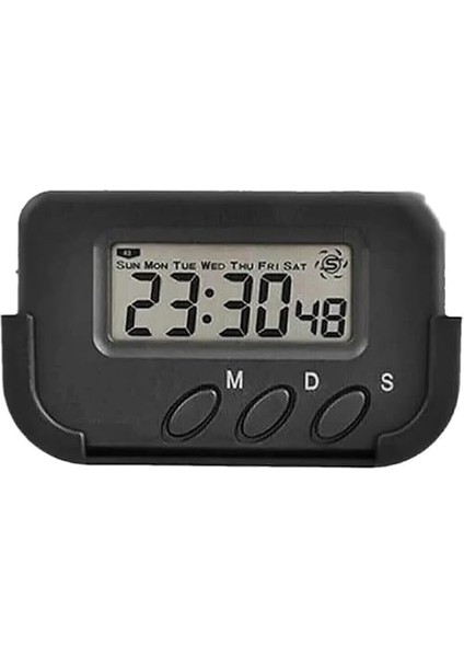 Küçük Masa ve Araç Saati, Alarm ve Kronometre Özellikli, Pomodoro Ders Çalışma Saati, Sporcular ve Zamanla Yarışanlar Için Ideal (1) modelleri