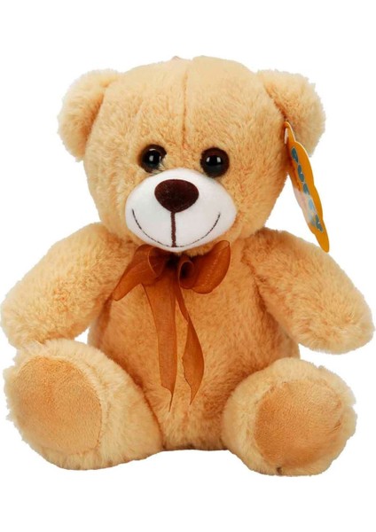 0998 Peluş Ayı Oturan Kurdeleli 21CM 2r fırsatları