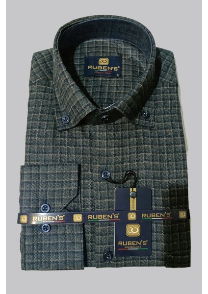 Cozyfall 23050 Erkek Cepli Ekose Gömlek modelleri