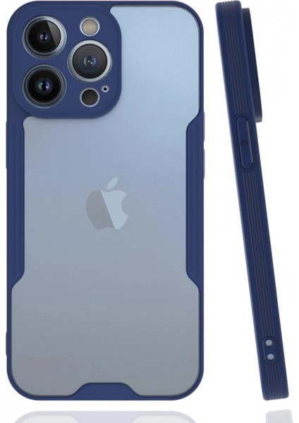 iPhone 14 Pro Kılıf Platin Silikon - Lacivert