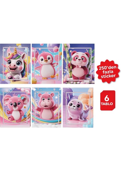 Sticker Puzzle - Kawaii, Çıkartmalı Yapboz Etkinlik kitabı fırsatları