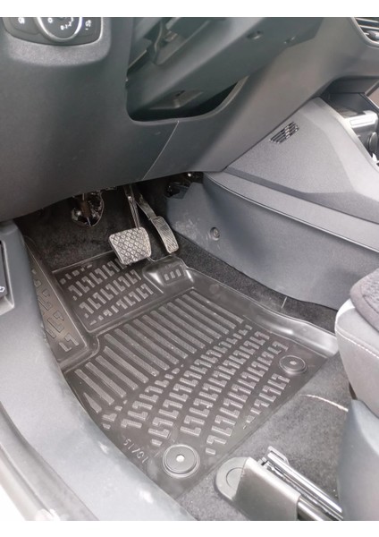 Ford Tourneo Courier 3D Havuzlu Paspas ve Bagaj Havuzu 2024 Model Uyumlu fiyatları