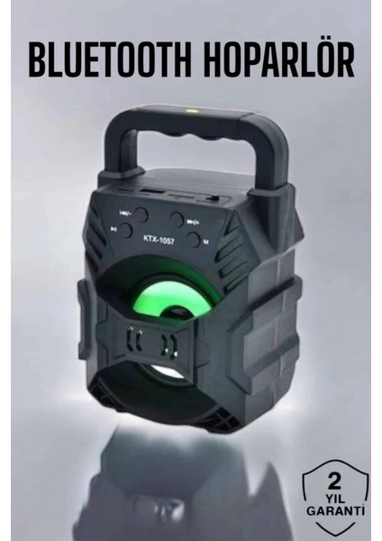 Ieg Işıklı Bluetooth Hoparlör Müzik ve Renkli Işık Taşınabiilir