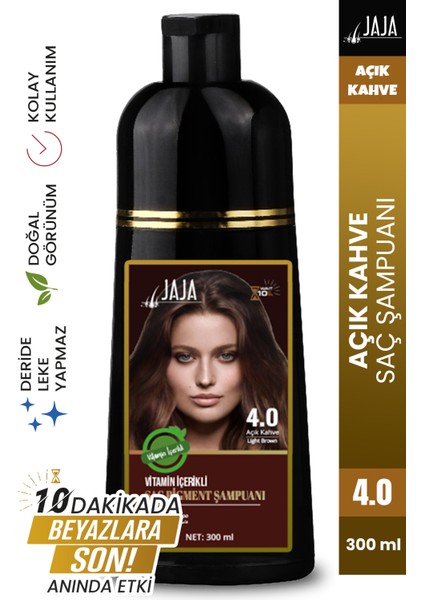 Açık Kahve Saç Şampuanı (Beyazlar Için) 300 ml