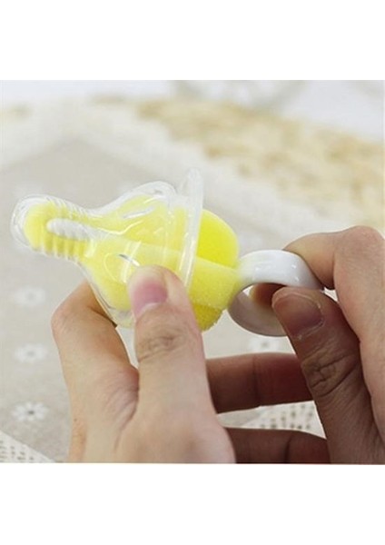 Buffer® 7 Parça Biberon Uzun Kavanoz Termos Suluk Sürahi Yağ Şişe Içi Temizleme Fırçası Aparatı Seti