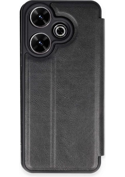 Xiaomi Redmi 13 4g Kılıf Flip Cover - Siyah