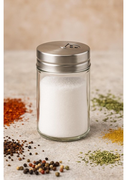 Cam Tuzluk Biberlik 100 ml Şeffaf