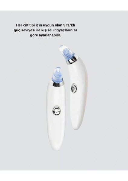 - 5 Kademeli Vakumlu Gözenek Temizleyici – Su Geçirmez ve Taşınabilir Siyah Nokta Cihazı modelleri