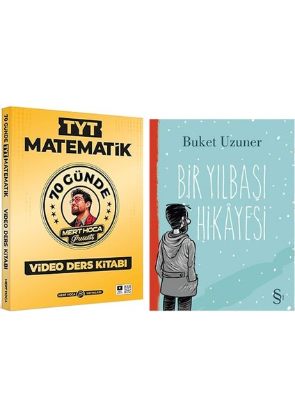 Mert Hoca 70 Günde Tyt Matematik Video Ders Kitabı Mert Hoca Yayınları + Bir Yılbaşı Hikayesi