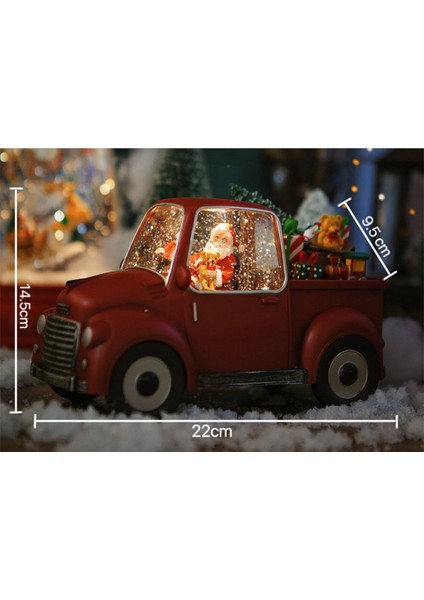 Yılbaşı Işıklı Kar Kamyonu – Müzikli & Kar Püskürtmeli fiyatları