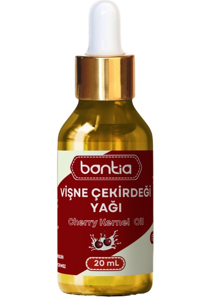 Premium Vişne Çekirdeği Yağı - %100 Saf Soğuk Sıkım Doğal Antioksidan Destekli Yaşlanma Karşıtı Cilt ve Saç Bakım Yağı modelleri