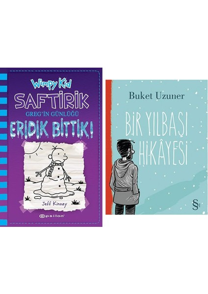 Saftirik Greg'in Günlüğü 13. Kitap: Eridik Bittik! + Bir Yılbaşı Hikayesi