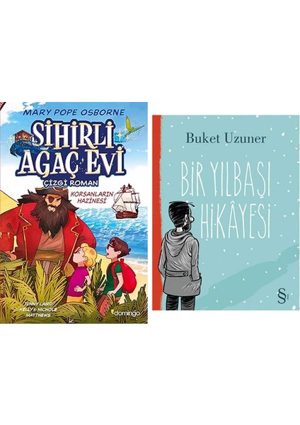 Sihirli Ağaç Evi 4 - Korsanların Hazinesi (Çizgi Roman) + Bir Yılbaşı Hikayesi