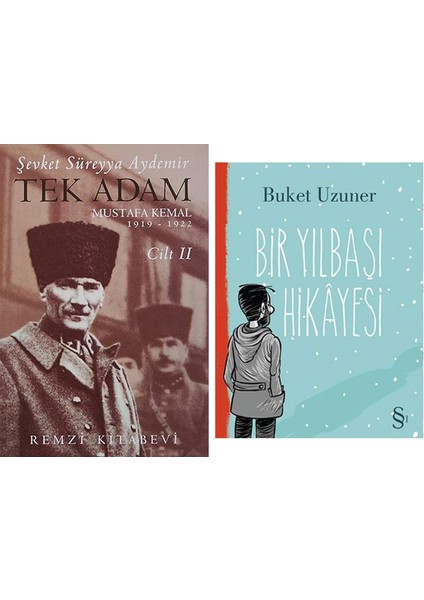 Tek Adam Cilt 2 (Büyük Boy): Mustafa Kemal 1919 - 1922 + Bir Yılbaşı Hikayesi