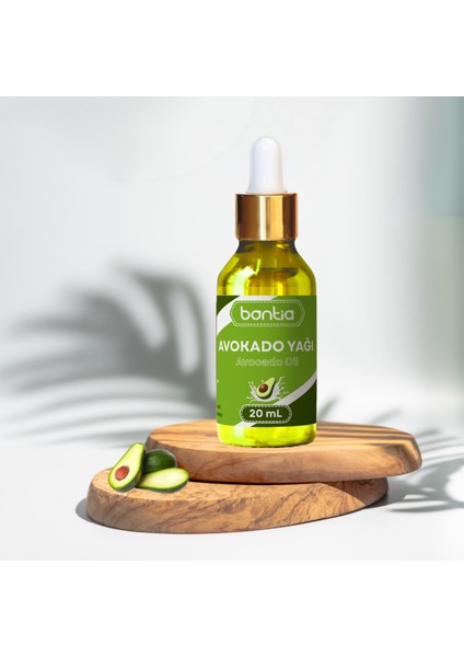 Premium Avokado Yağı - %100 Saf Soğuk Sıkım - Doğal Cilt Nemlendirici ve Saç Besleyici Yoğun Bakım Desteği