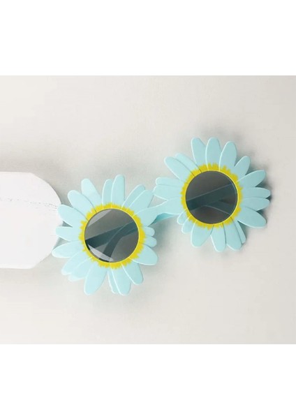 Mavi Renk Papatya Şekilli Parti Gözlüğü modelleri