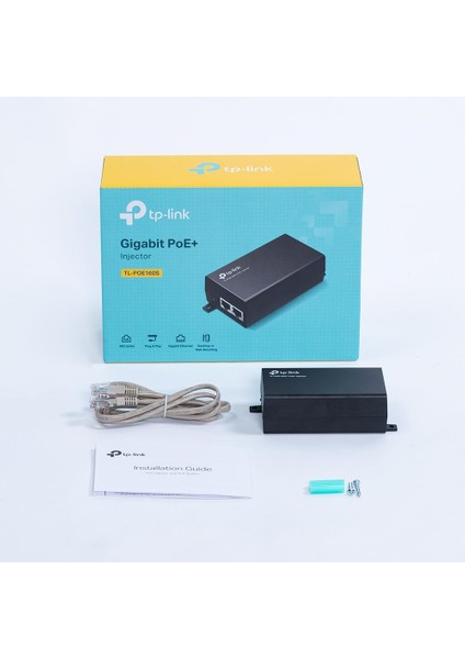Tp-Lınk Omada TL-POE160S 48VOLT 30WATT Gıgabıt Port Poe Adaptör .