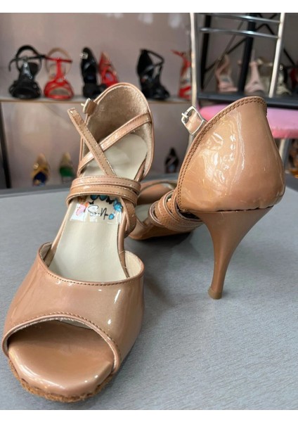 Nude Rugan Kapalı Topuk 8,5 cm 13 Pont Tango, Dans ve Salon Ayakkabısı fiyatları