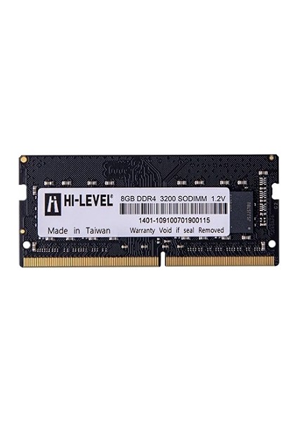 Hı-Level 8gb Ddr4 3200MHZ Notebook Ram HLV-SOPC25600D4/8G (1.2V)