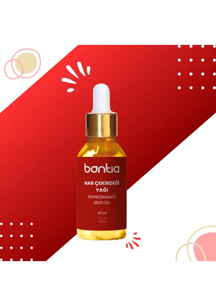 Premium Nar Çekirdeği Yağı - %100 Saf Soğuk Sıkım - Omega-5 ve Punisik Asit Içerikli Yaşlanma Karşıtı, Yoğun Cilt ve Saç Bakımı