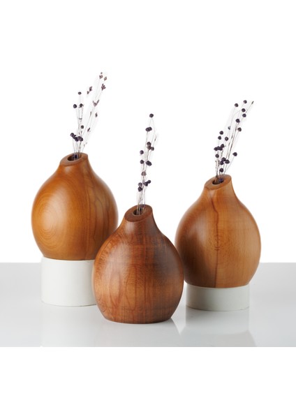 Lily Ahşap Vazo& Dekoratif Obje modelleri