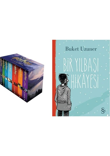 Harry Potter Box Set: The Complete Collection Children's Paperback + Bir Yılbaşı Hikayesi