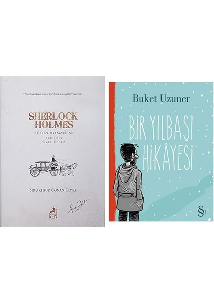 Sherlock Holmes Bütün Romanları Tek Cilt Özel Basım + Bir Yılbaşı Hikayesi
