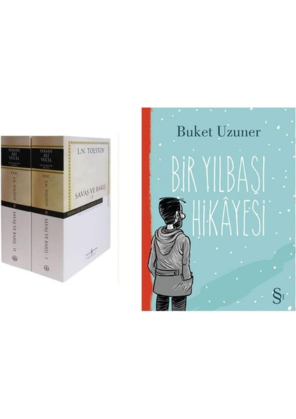 Savaş ve Barış - 2 Cilt + Bir Yılbaşı Hikayesi