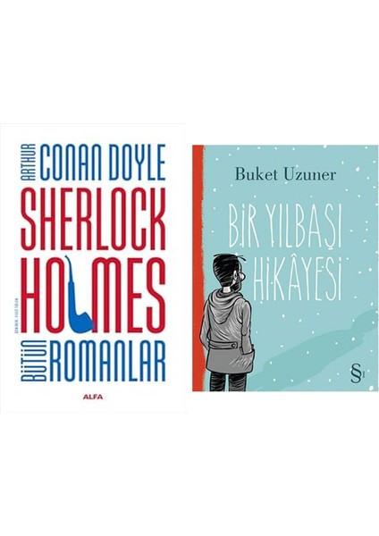 Sherlock Holmes - Bütün Romanlar (Ciltli) + Bir Yılbaşı Hikayesi