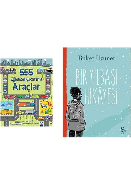 555 Eğlenceli Çıkartma - Araçlar + Bir Yılbaşı Hikayesi
