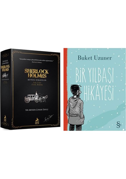 Sherlock Holmes Bütün Hikayeleri Tek Cilt Özel Basım + Bir Yılbaşı Hikayesi