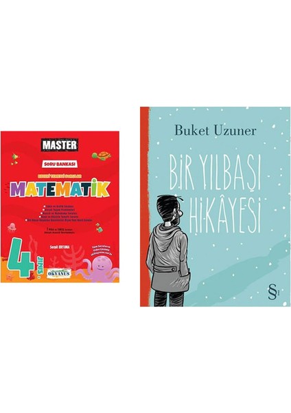 Okyanus 4. Sınıf Master Matematik Soru Bankası + Bir Yılbaşı Hikayesi