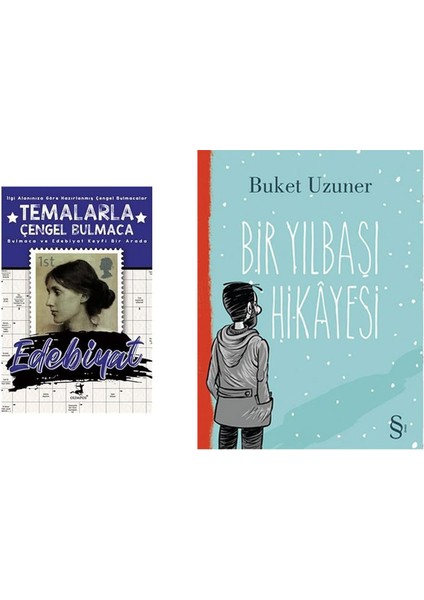 Temalarla Çengel Bulmaca - Edebiyat; Bulmaca ve Edebiyat Keyfi Bir Arada + Bir Yılbaşı Hikayesi