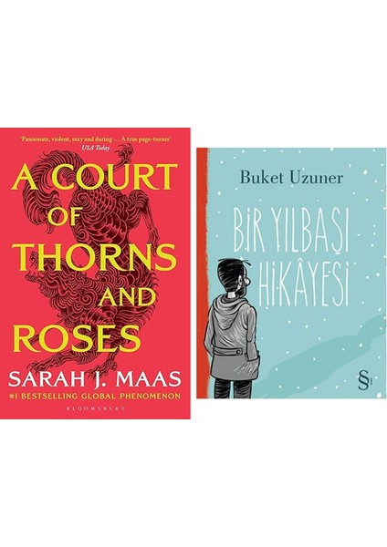 A Court Of Thorns And Roses: Enter The Epıc Fantasy Worlds Of Sarah J Maas With The Breath-Taking First Book In The Globally Bestsellıng Acotar Series: 1 + Bir Yılbaşı Hikayesi