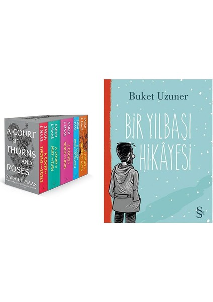 A Court Of Thorns And Roses Paperback Box Set (5 Books): The First Five Books Of The Hottest Fantasy Series And Tiktok Sensation: 1-5 + Bir Yılbaşı Hikayesi