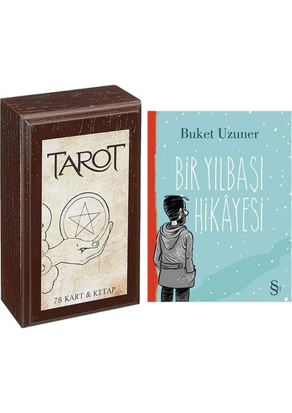 Tarot 78 Kart ve Kitap (Ahşap Kutulu): 78 Kart ve Tarot Kitabı + Bir Yılbaşı Hikayesi