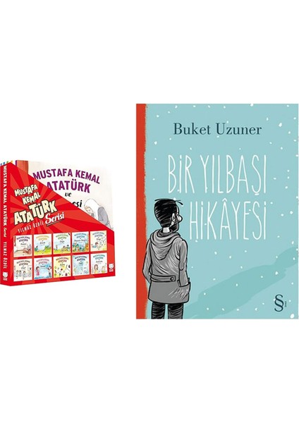 Mustafa Kemal Atatürk Serisi (10 Kitap Takım) + Bir Yılbaşı Hikayesi