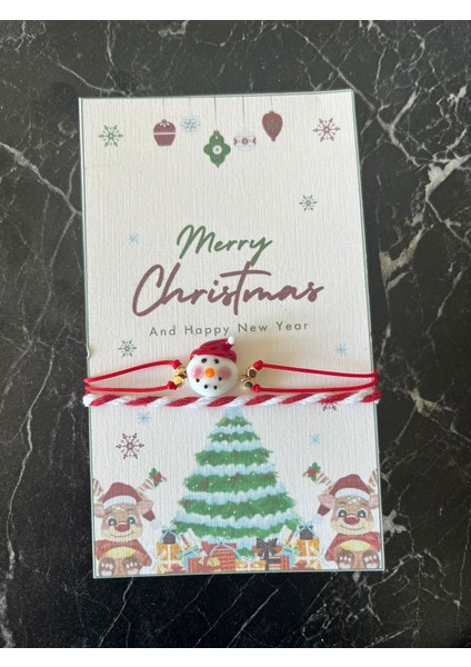 Kardanadam Temalı Yılbaşı Bilekliği