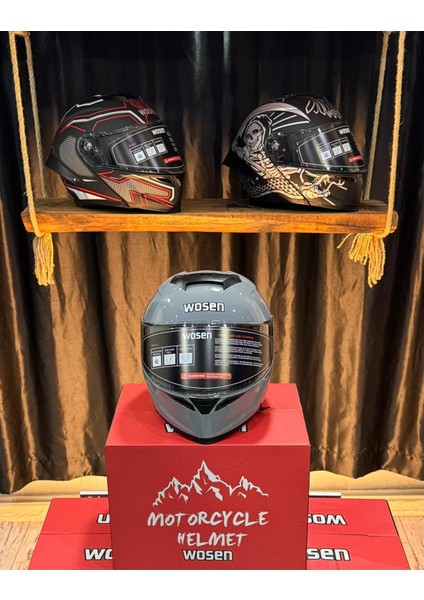 -202 Çene Açılır Kask