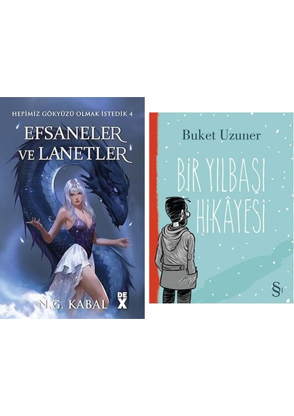 Hepimiz Gökyüzü Olmak Istedik 4 - Efsaneler ve Lanetler (Ciltli) + Bir Yılbaşı Hikayesi
