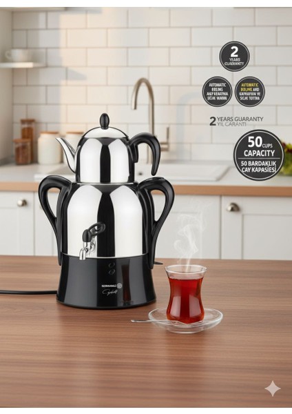 Çaykolik A341-04 50 Bardak Kapasiteli