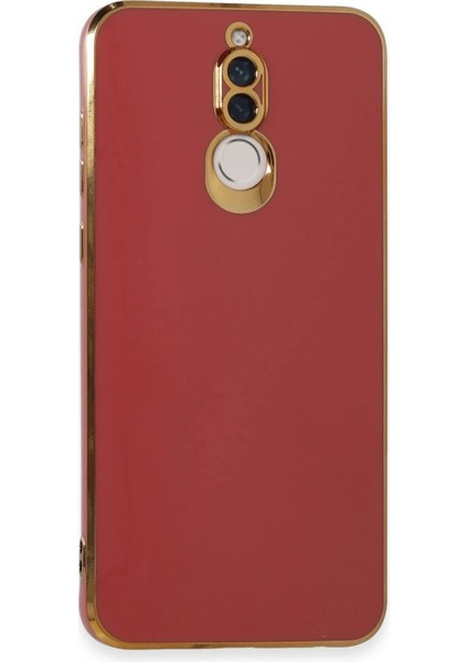 Ieg Huawei Mate 10 Lite Kılıf Volet Silikon - Kırmızı