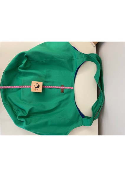 Pamuk Gabardin Kumaş Çanta-Yeşil Düz indirimleri