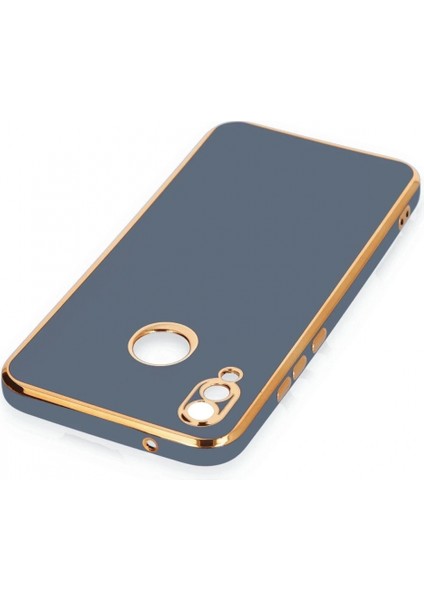 Ieg Huawei P20 Lite Kılıf Volet Silikon - Mavi modelleri